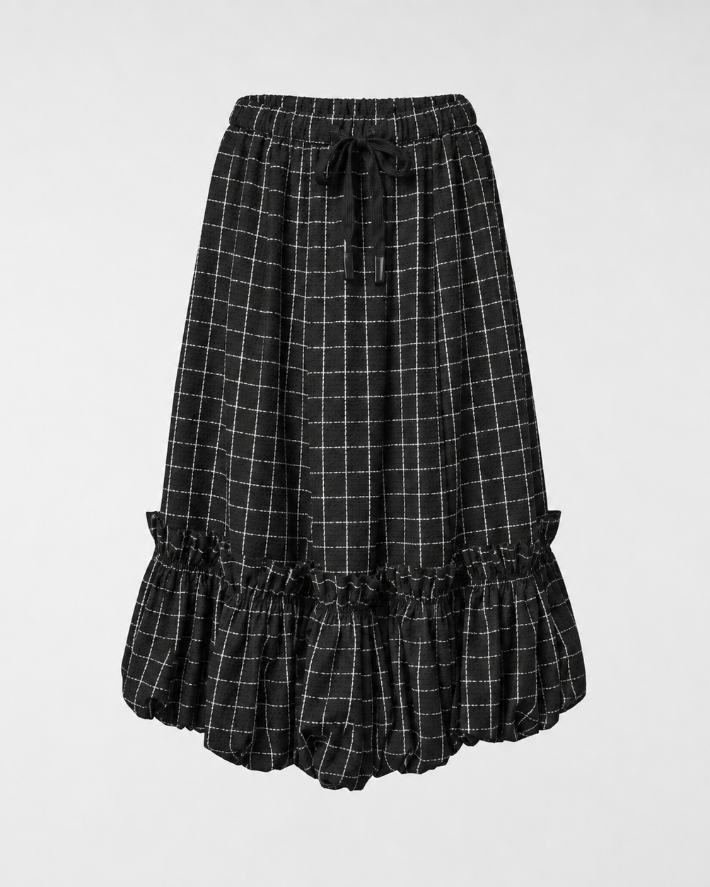 CHECKED SKIRT