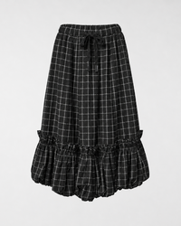 CHECKED SKIRT