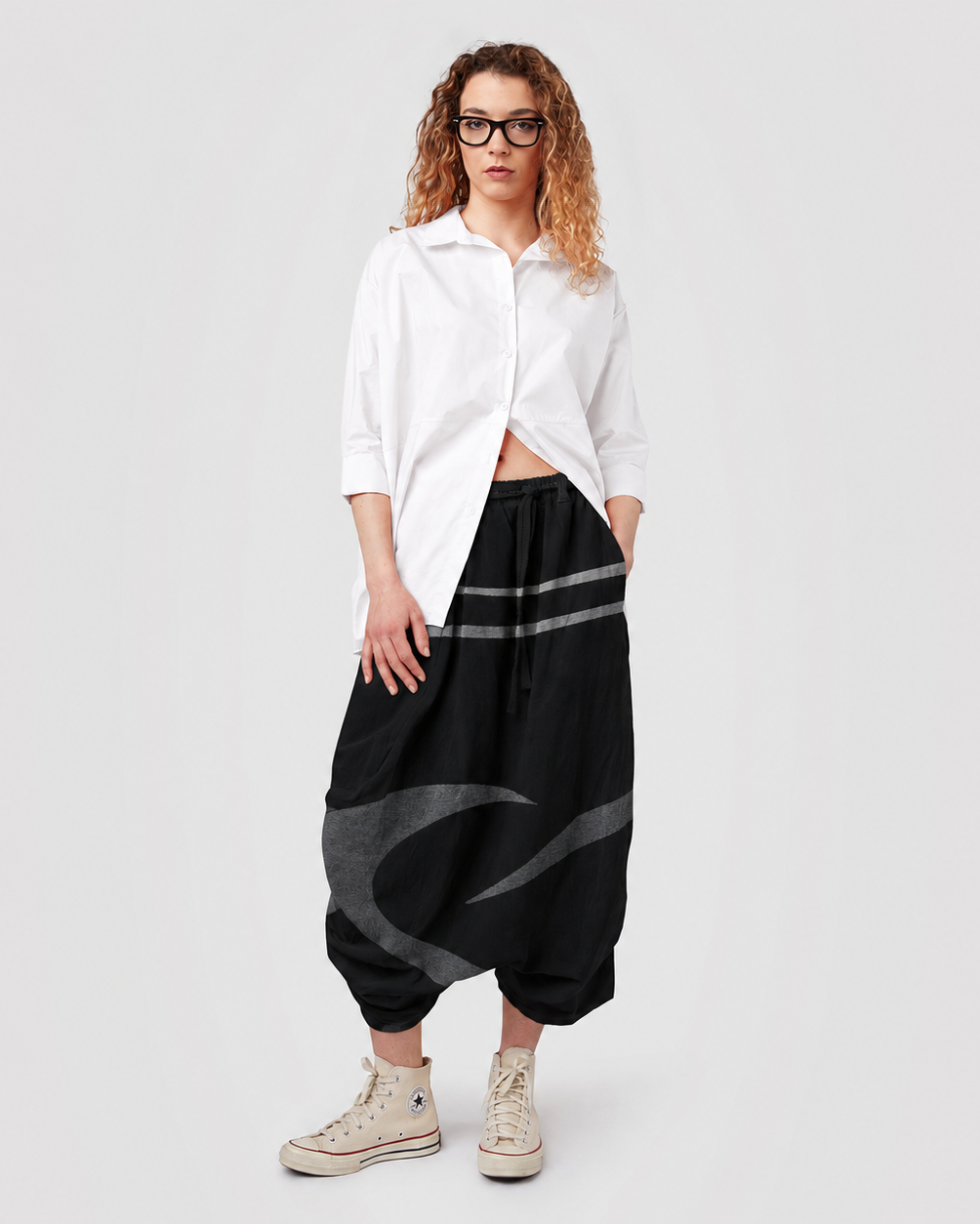OVERSIZED ROUNDED SHIRT