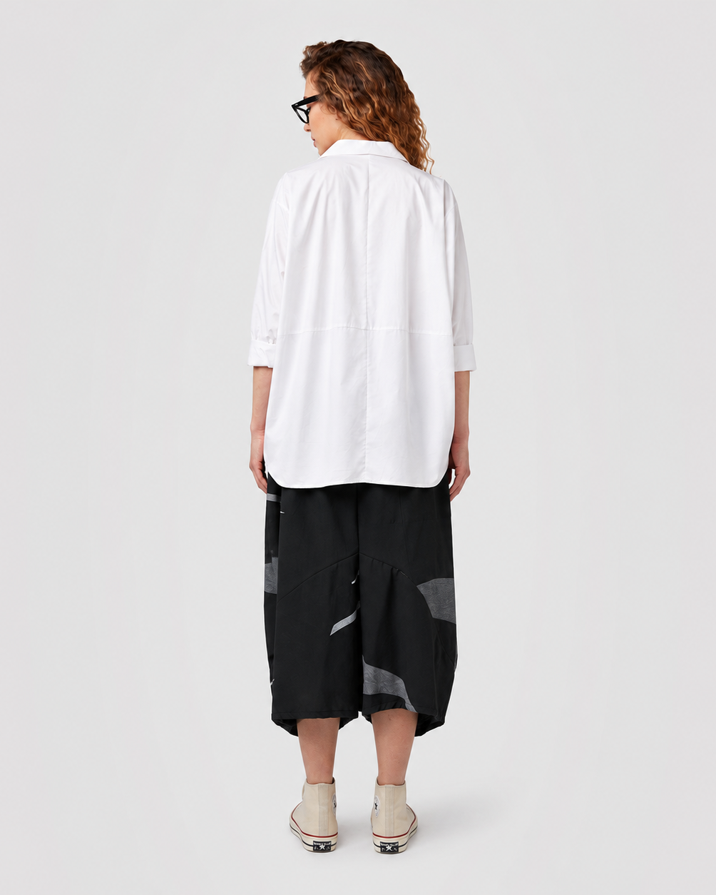 OVERSIZED ROUNDED SHIRT