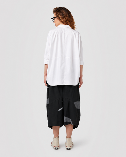 OVERSIZED ROUNDED SHIRT