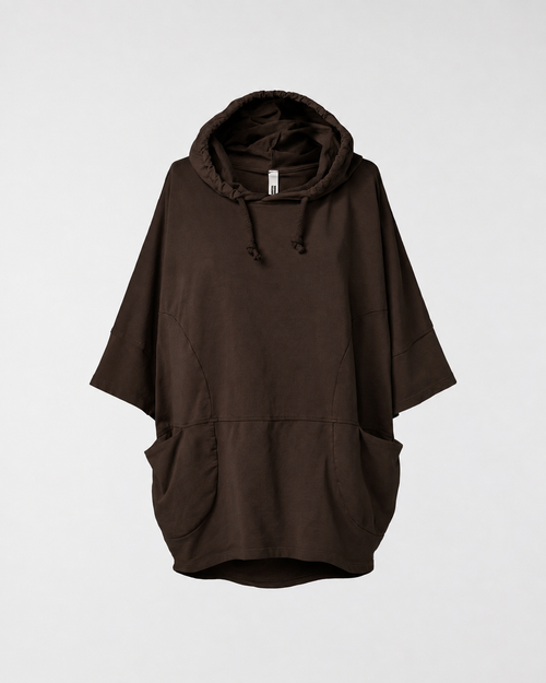 SUDADERA LIGERA CON CAPUCHA