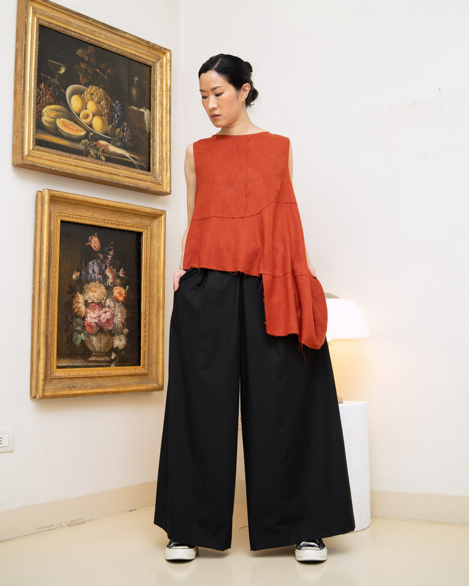 WIDE TROUSERS WITH BELT