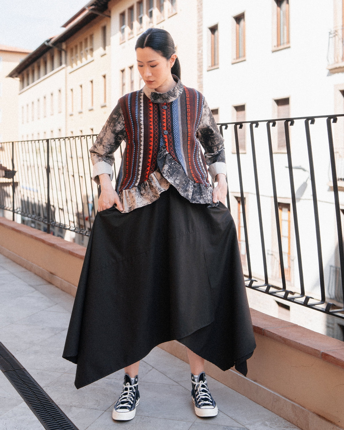 TWILL SKIRT