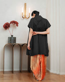 PUCKERED FABRIC VEST
