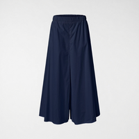 PANTALONI A ZAMPA IN TESSUTO POPELINE DI COTONE