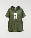 T-SHIRT WITH EXTERNAL SEAMS MILITARY