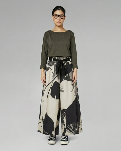 PANTALONI FANTASIA TONI DI GRIGIO