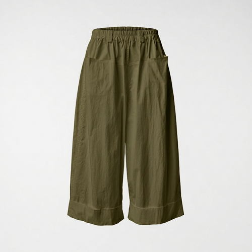 TROUSERS WITH FRONTAL POCKETS MILITARY