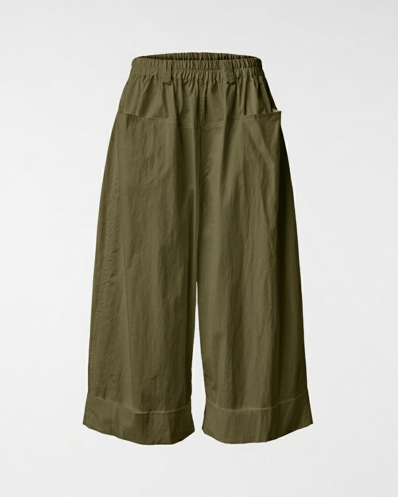 TROUSERS WITH FRONTAL POCKETS MILITARY