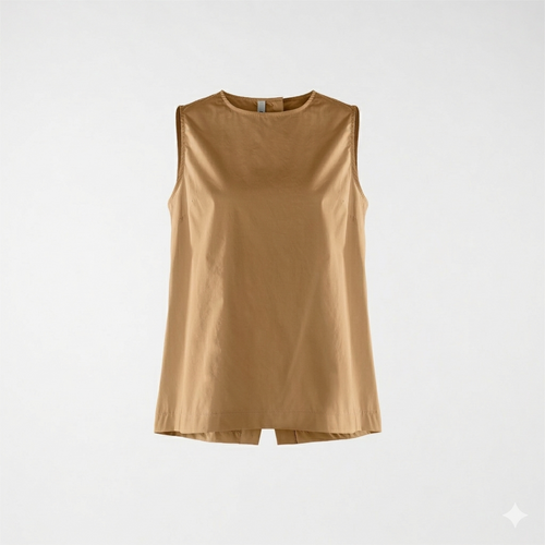 BLUSA CON CHIUSURA POSTERIORE