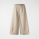 COTTON WIDE LEG TROUSERS