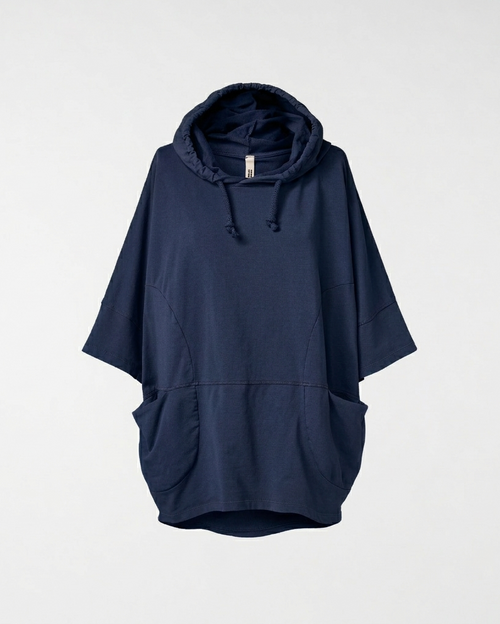 SUDADERA LIGERA CON CAPUCHA