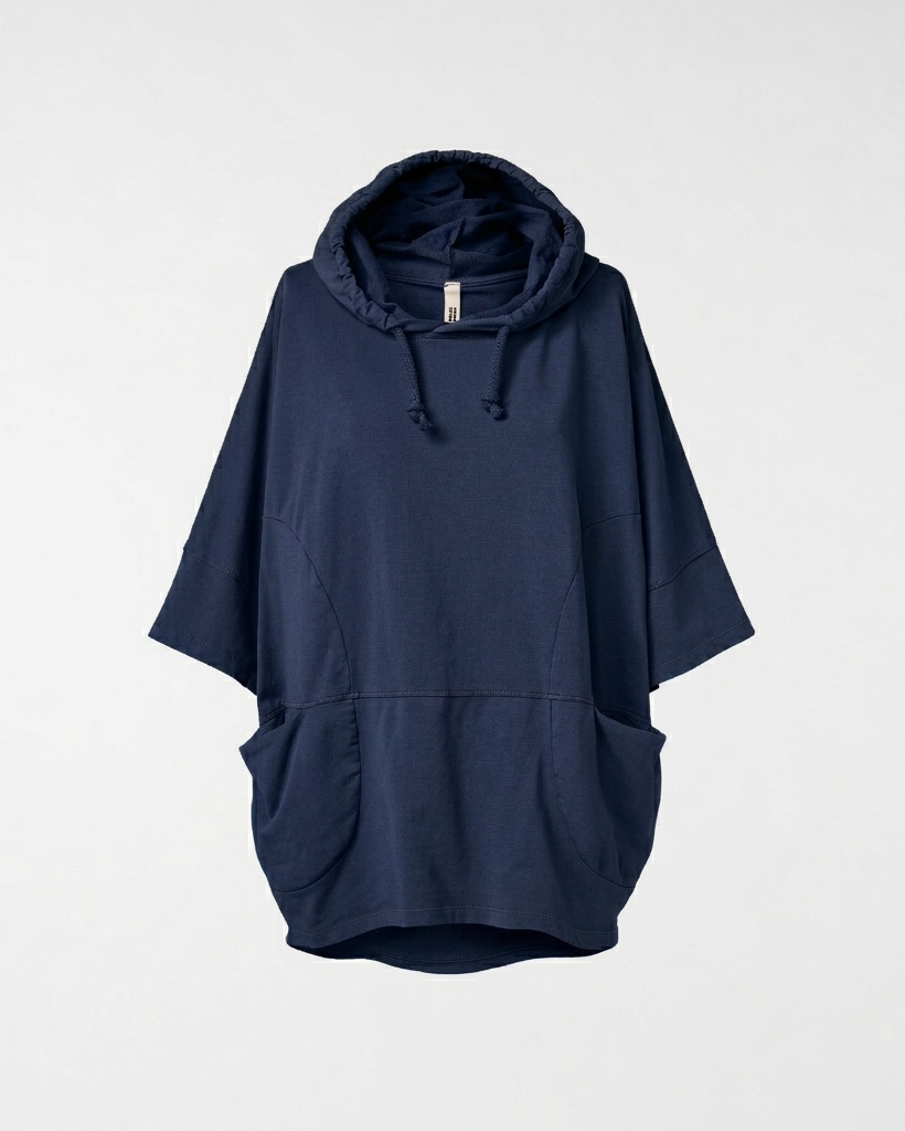 SUDADERA LIGERA CON CAPUCHA