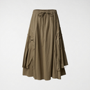 Rozkloszowana spódnica plisowana