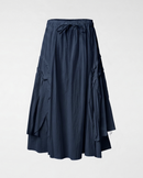 FLARED PLEATED SKIRT