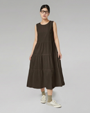 VESTITO SENZA MANICHE IN JERSEY DI COTONE