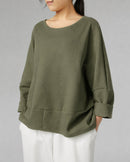 SWEAT-SHIRT EN TISSU NÉOPRÈNE LÉGER