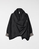 SWEATSHIRT IN EMBOSSED FABRIC