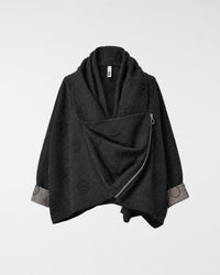 SWEATSHIRT IN EMBOSSED FABRIC