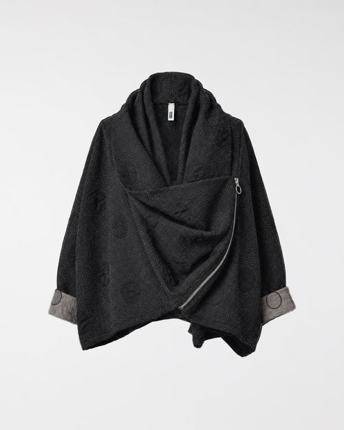SWEATSHIRT IN EMBOSSED FABRIC