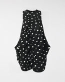 KLEID MIT POLKA DOTS-STICKEREI
