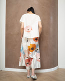 PANTALONES DE FLOR DE VERANO