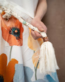 PANTALONES DE FLOR DE VERANO