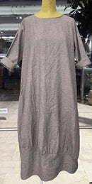 EGG-SHAPED WIDE DRESS