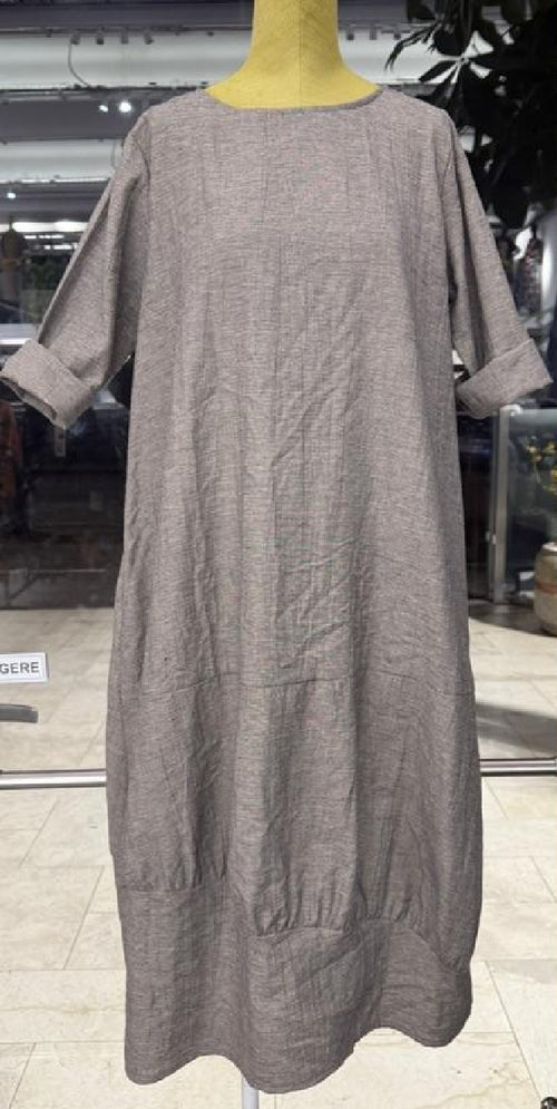 EGG-SHAPED WIDE DRESS