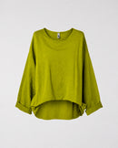 SUDADERA CON PLIEGUE FRONTAL