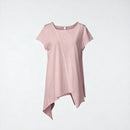 ASYMMETRIC T-SHIRT PINK