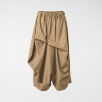 SKORT WITH PLEATS CAMEL