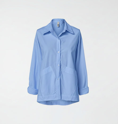 SHIRT WITH APPLIED POCKETS CELESTE