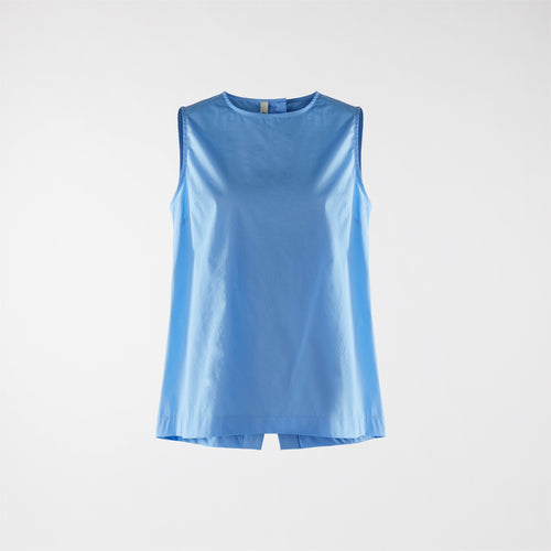 BLUSA CON CHIUSURA POSTERIORE
