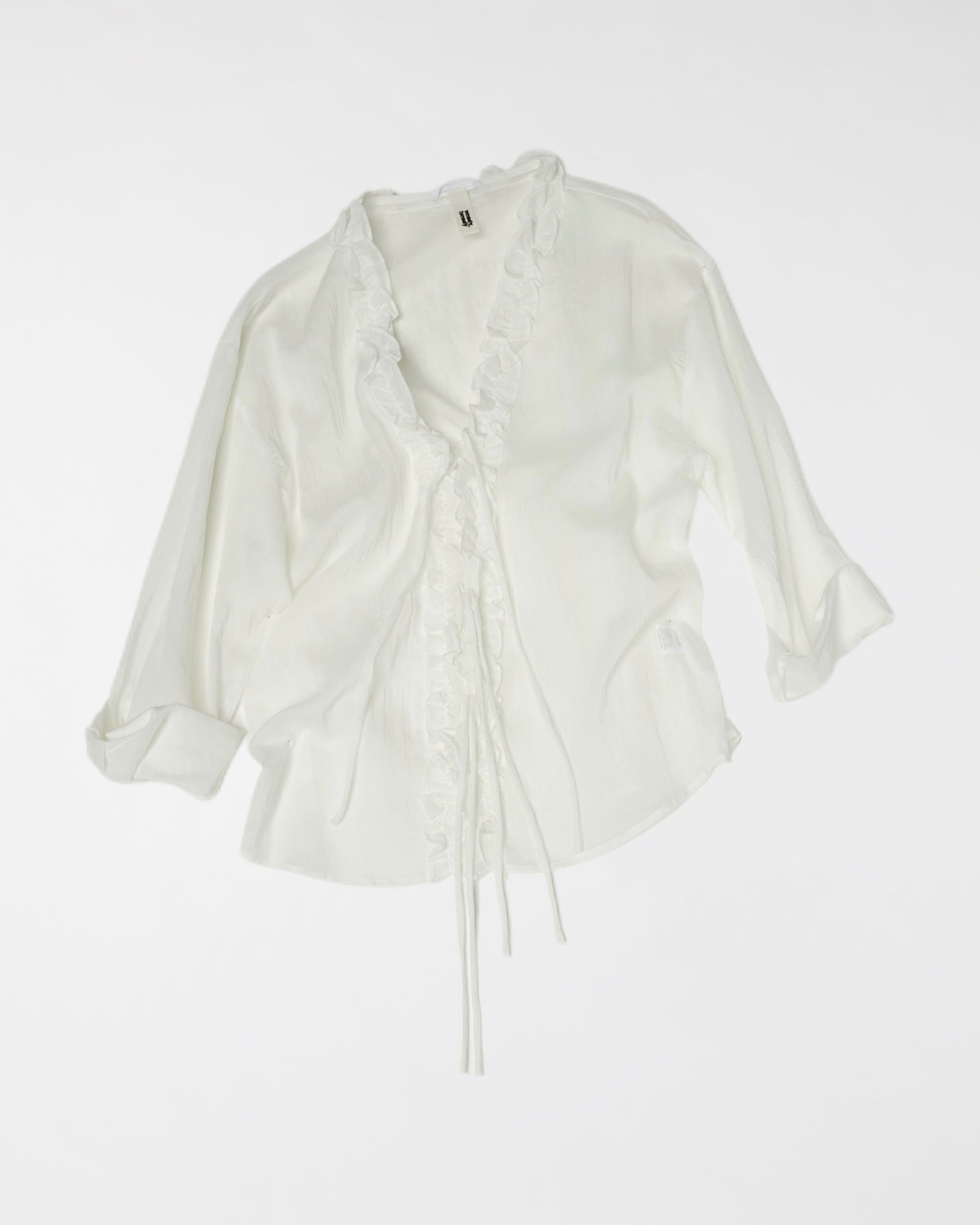 SHIRT WITH ROUCHE