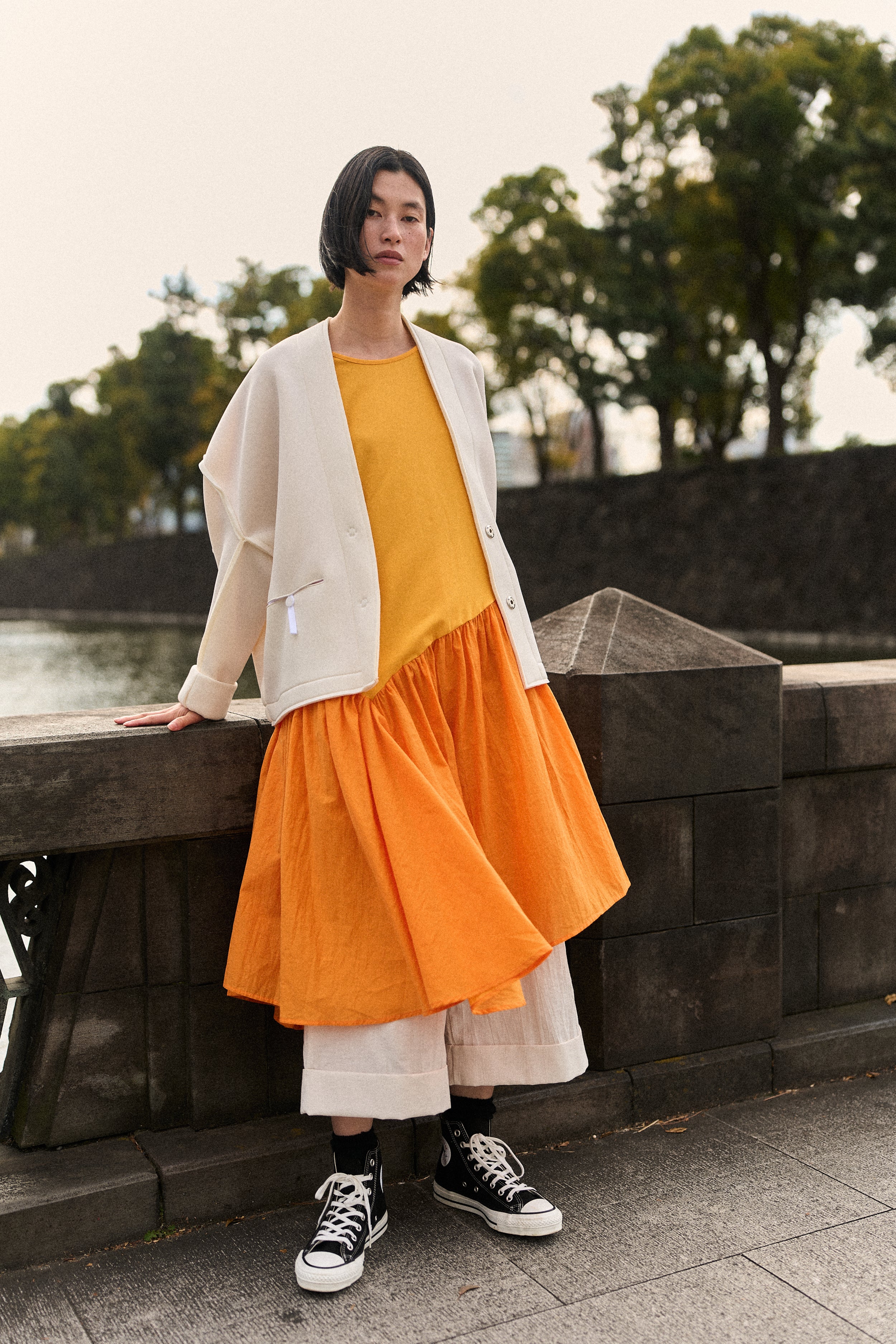 「Soft Avant-Garde」Where silhouette meets texture.