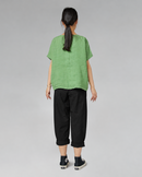 REGULAR FIT TROUSERS IN COTTON FABRIC