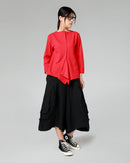 BLUSE AUS BAUMWOLLMISCHUNG