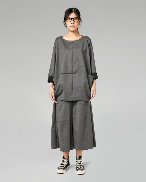 BALLOON LINE BLOUSE