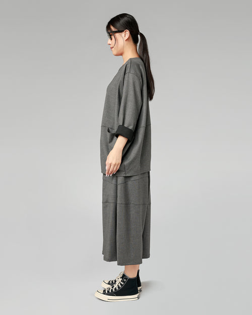 BALLOON LINE BLOUSE