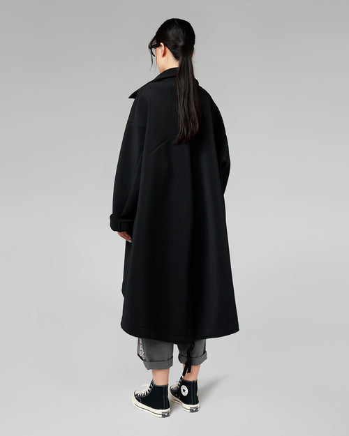 FLARED NEOPRENE COAT