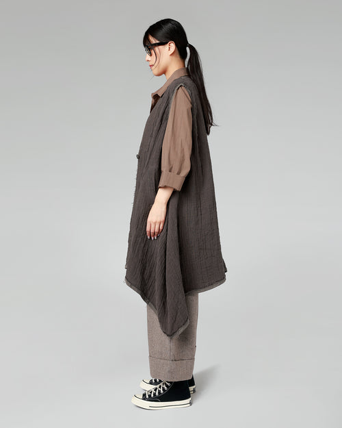 FRAYED VEST