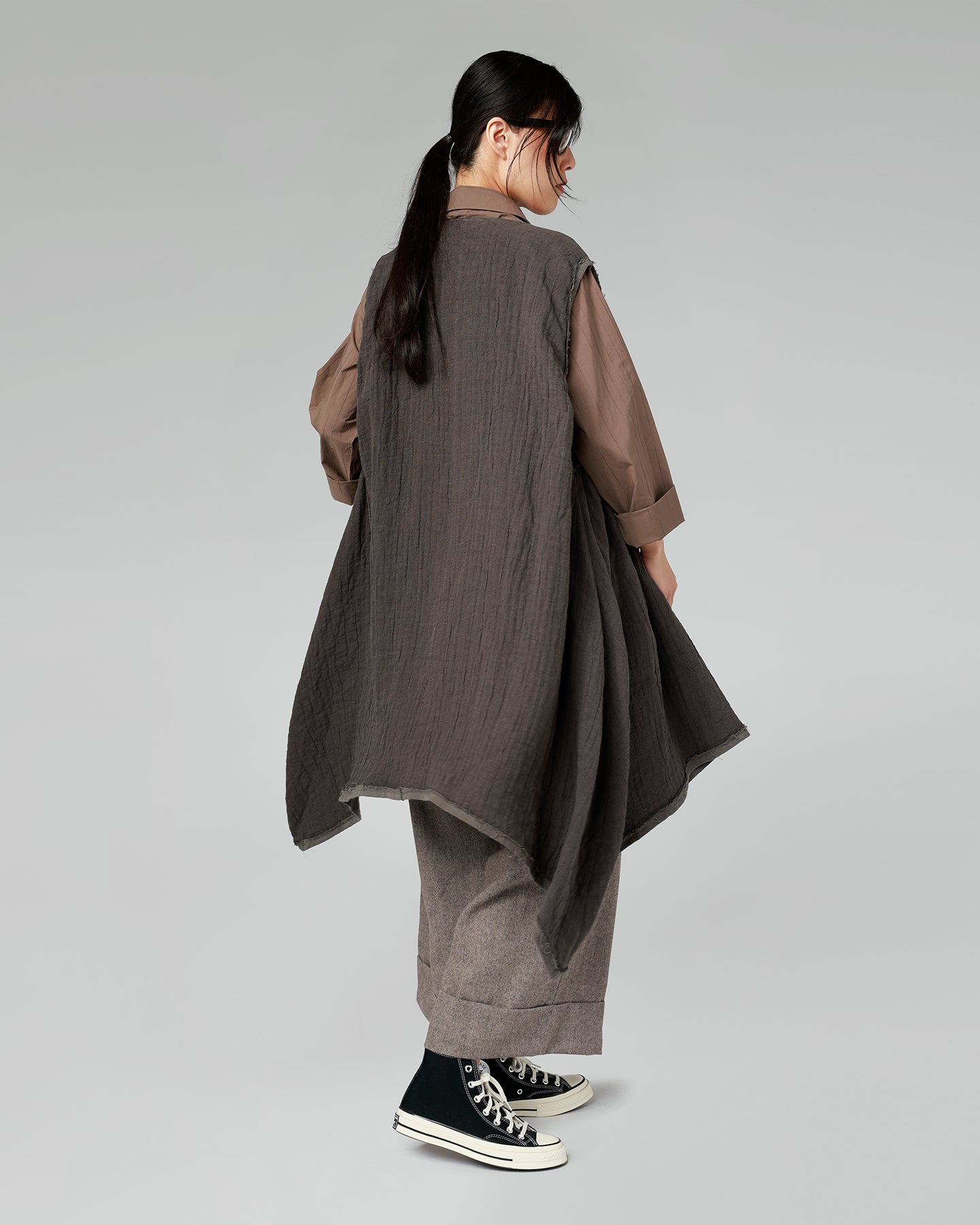 FRAYED VEST