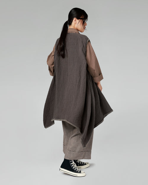 FRAYED VEST