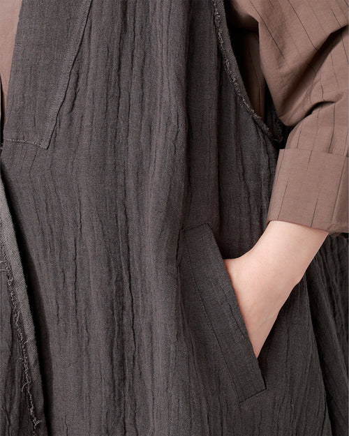 FRAYED VEST