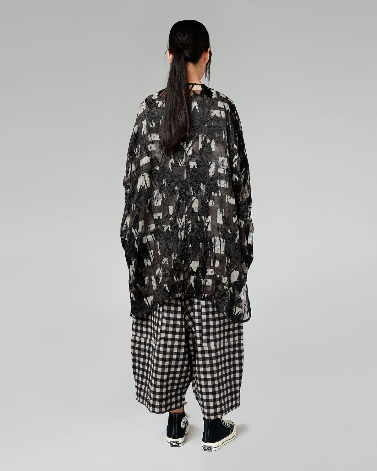 SEMI-SHEER OVERCOAT