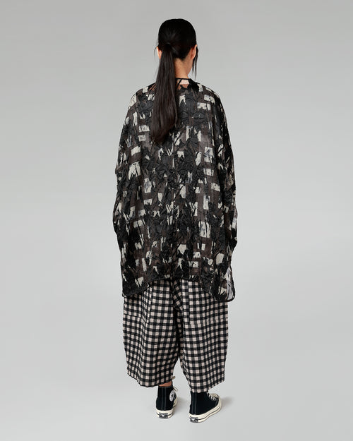 SEMI-SHEER OVERCOAT