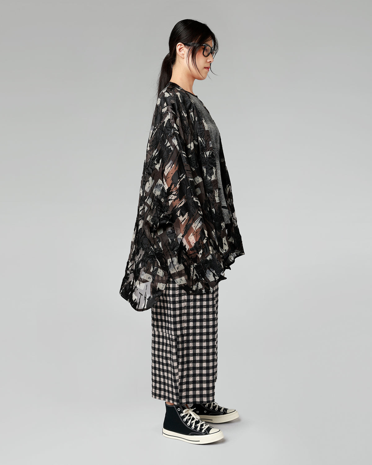 SEMI-SHEER OVERCOAT