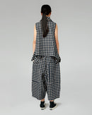 PANTALON À CARREAUX AVEC POCHES LATÉRALES